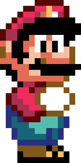 8-bit small Mario